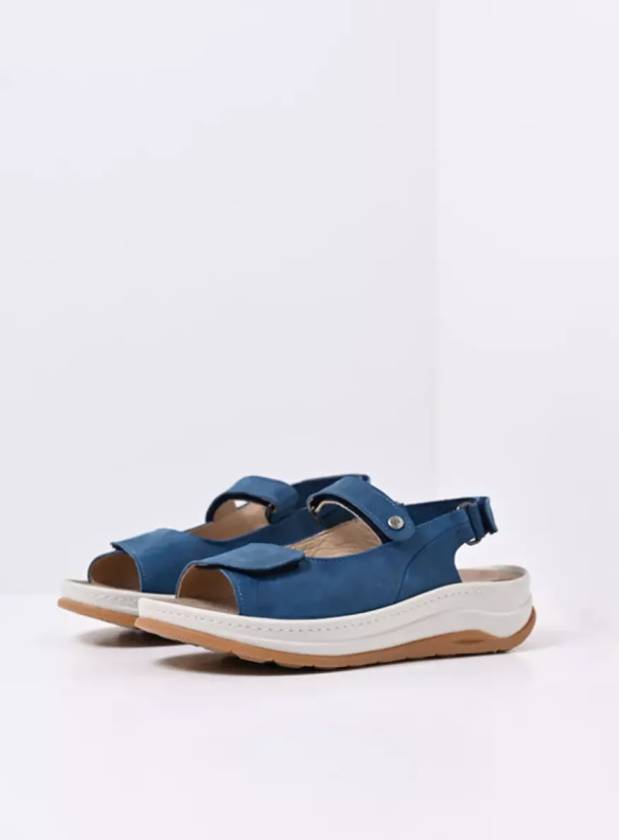 Adura - blauw effectleer