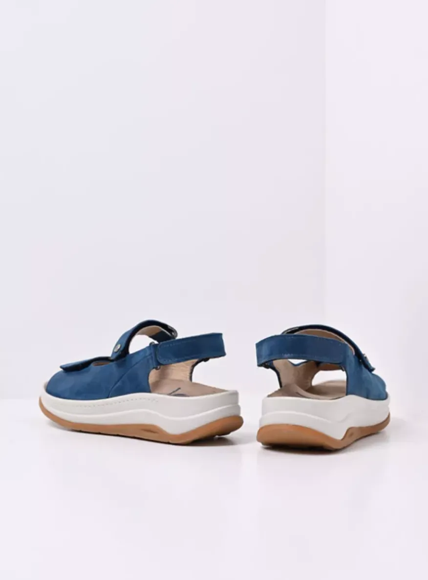 Adura - blauw effectleer