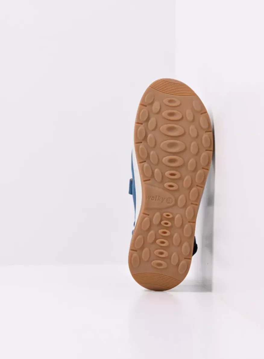 Adura - blauw effectleer