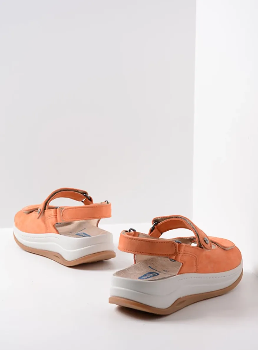 Adura - oranje nubuck