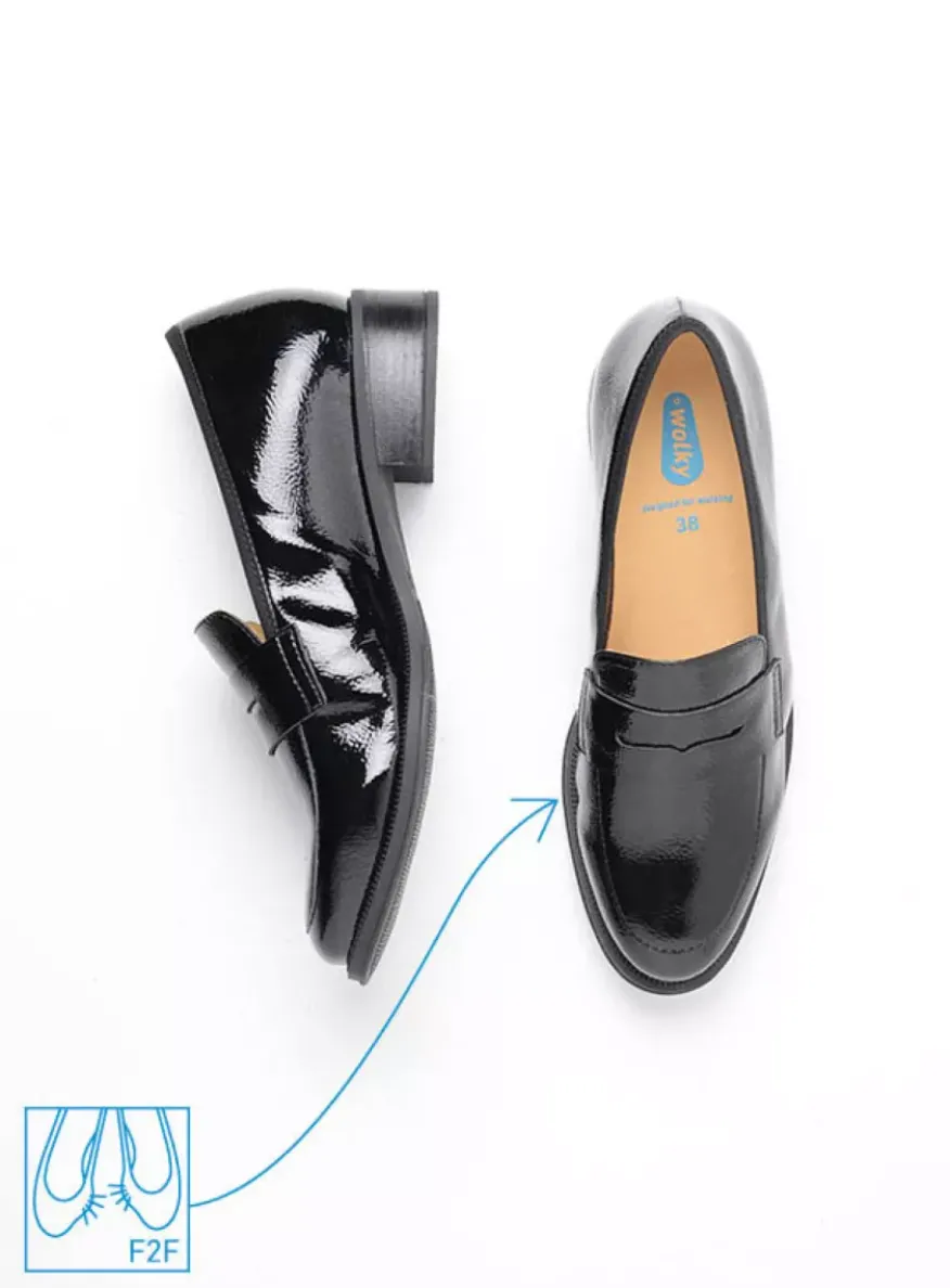 Alabama F2F - zwart lak stretch biocare