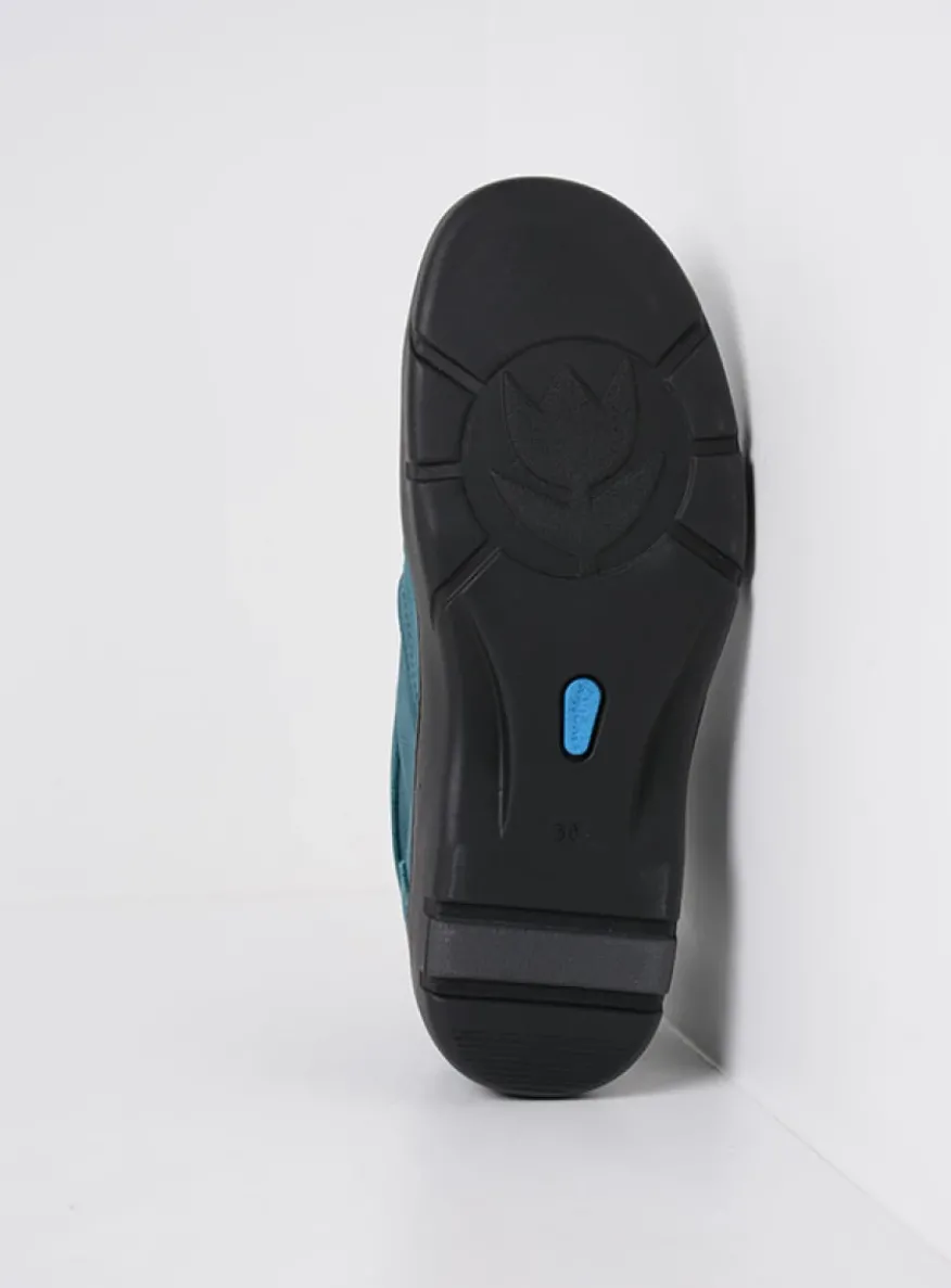 Annemarie XW - petrol nubuck