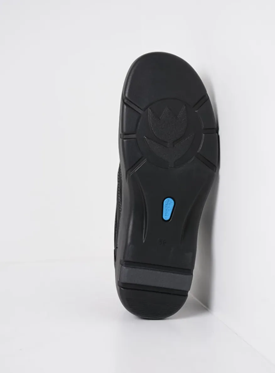 Annemarie XW - zwart nubuck