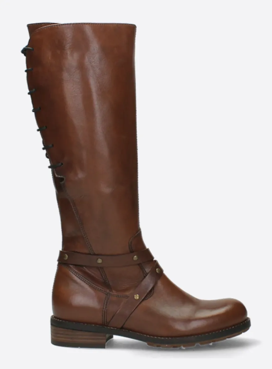 Belmore - cognac leer