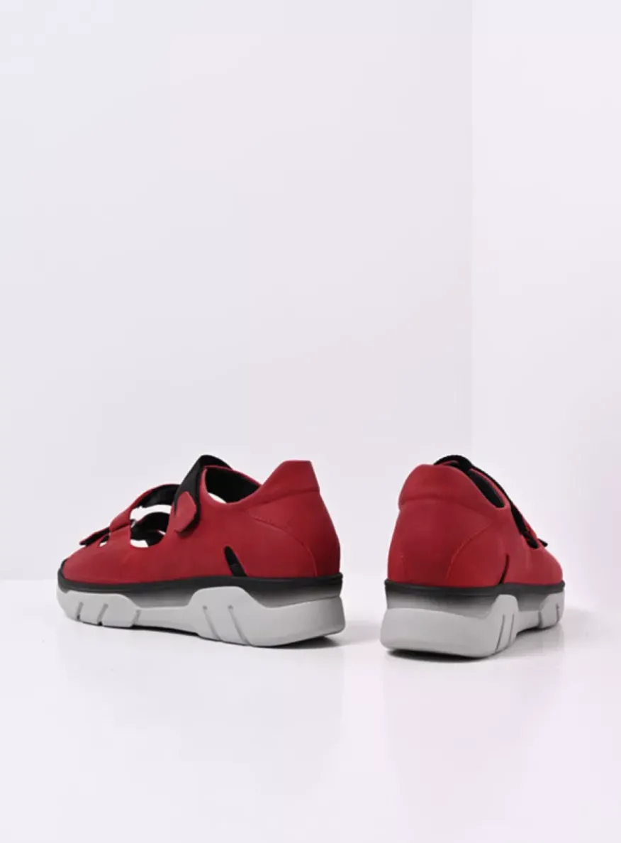 Blaze - rood nubuck