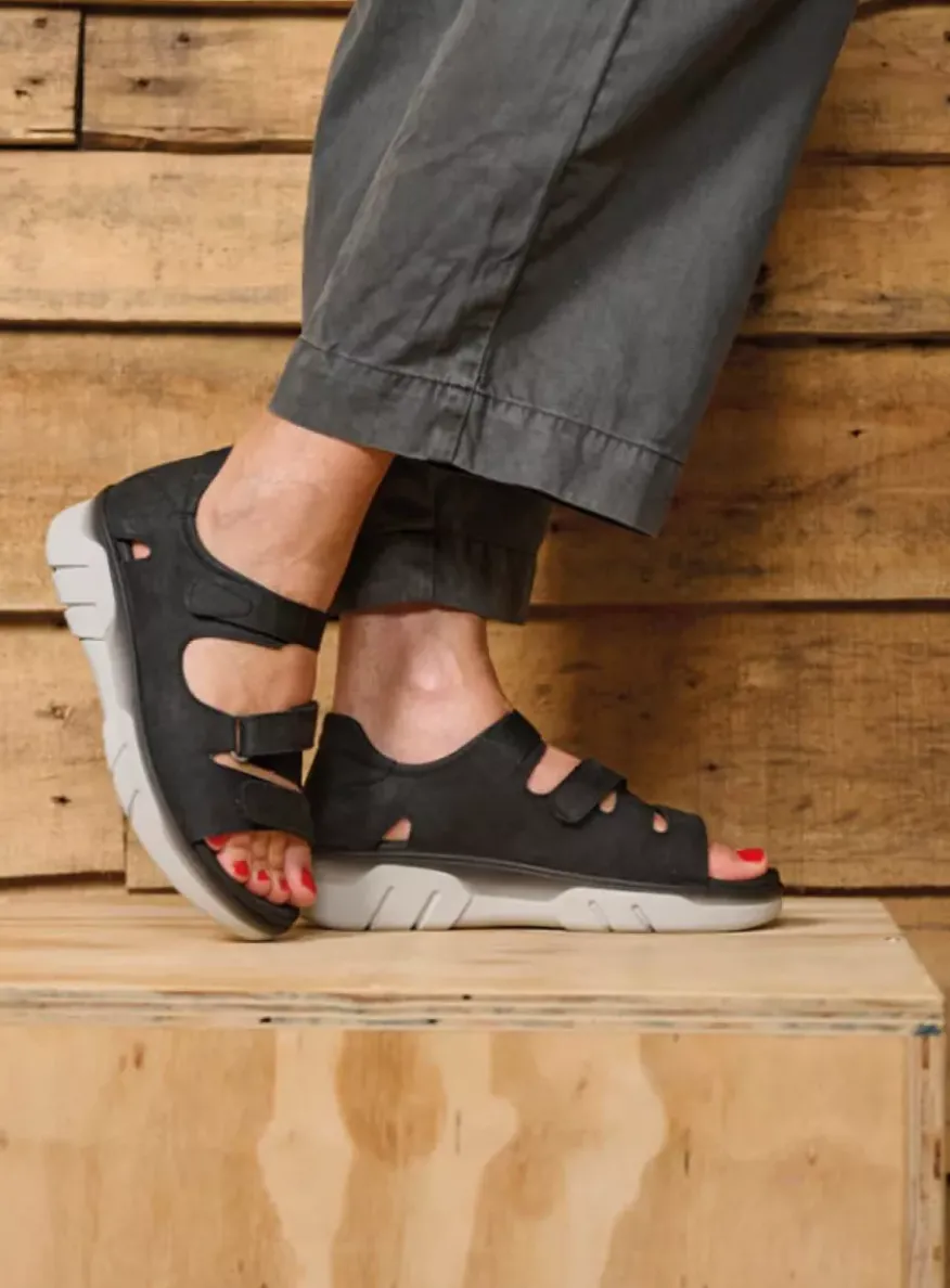 Blaze - zwart nubuck