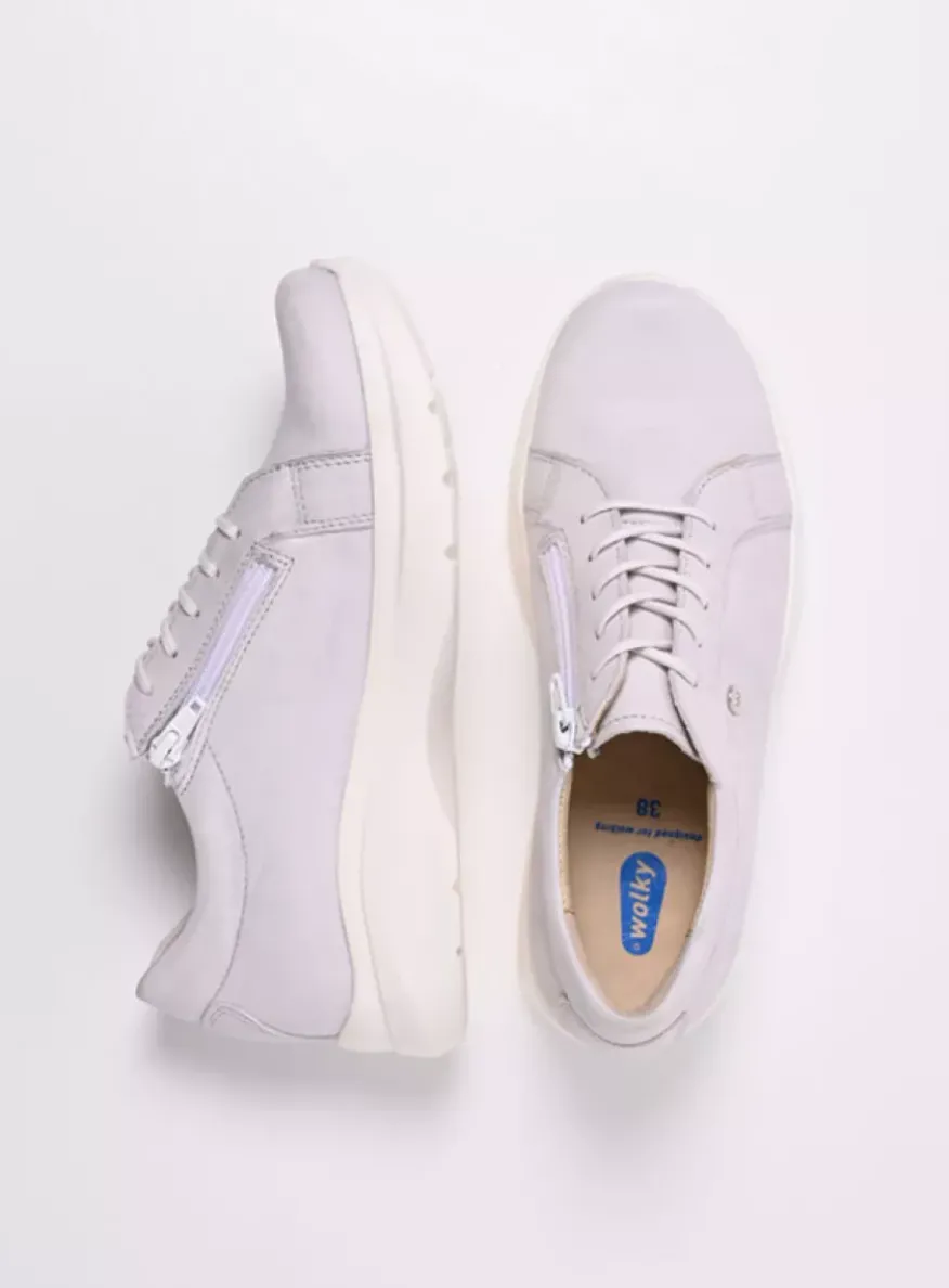 Blitz - wit effectleer