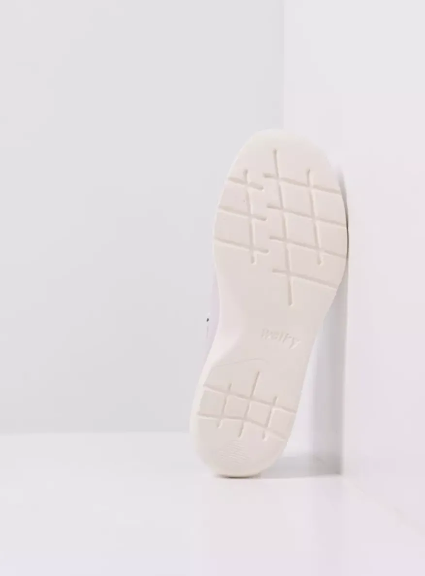 Blitz - wit effectleer