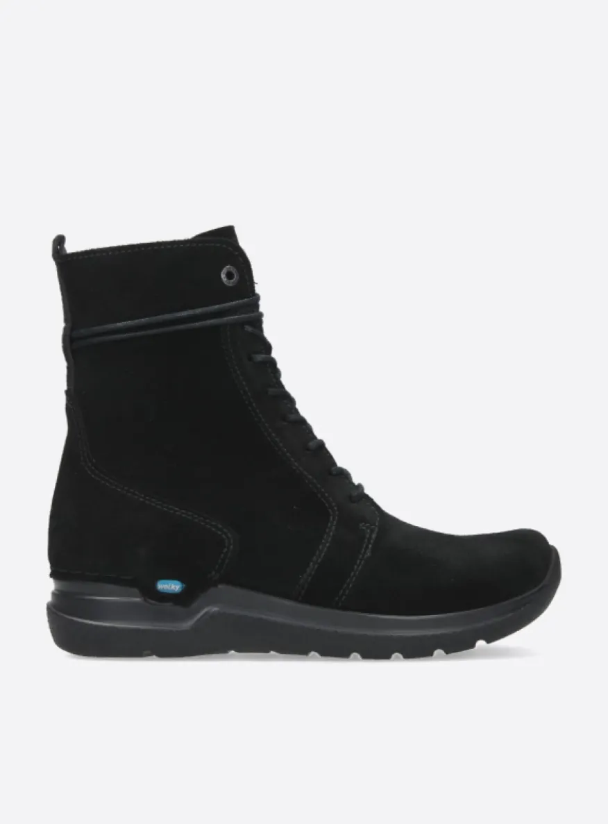 Bluff HV - zwart suede