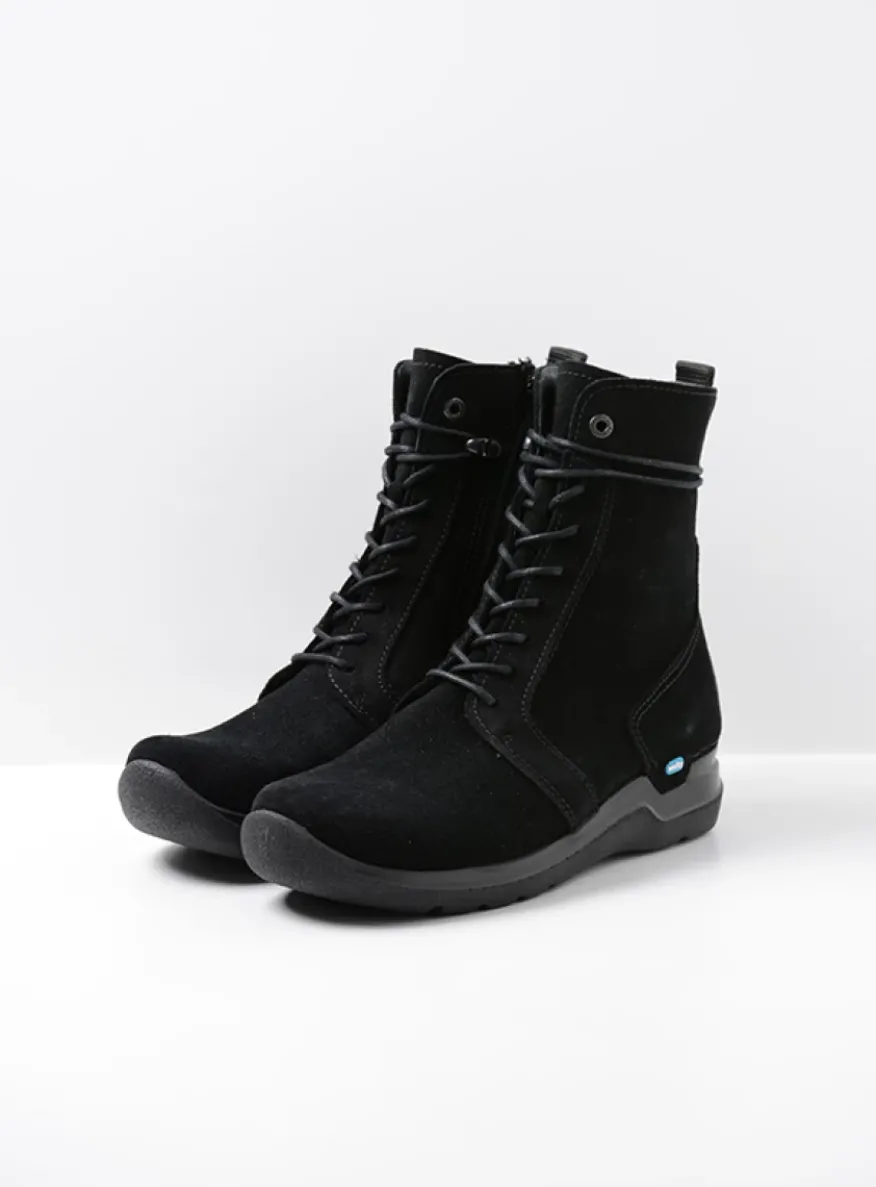 Bluff HV - zwart suede