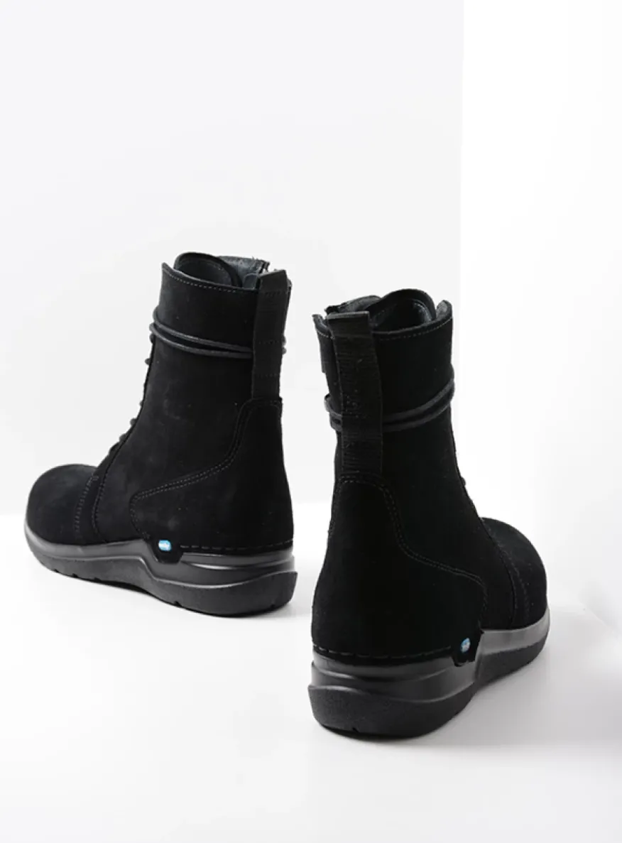 Bluff HV - zwart suede