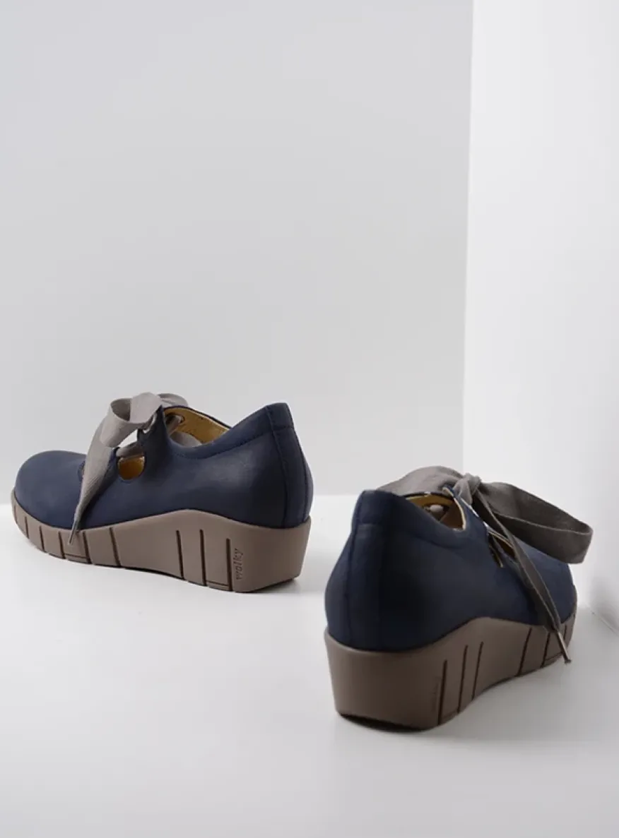 Boston - blauw zomer nubuck