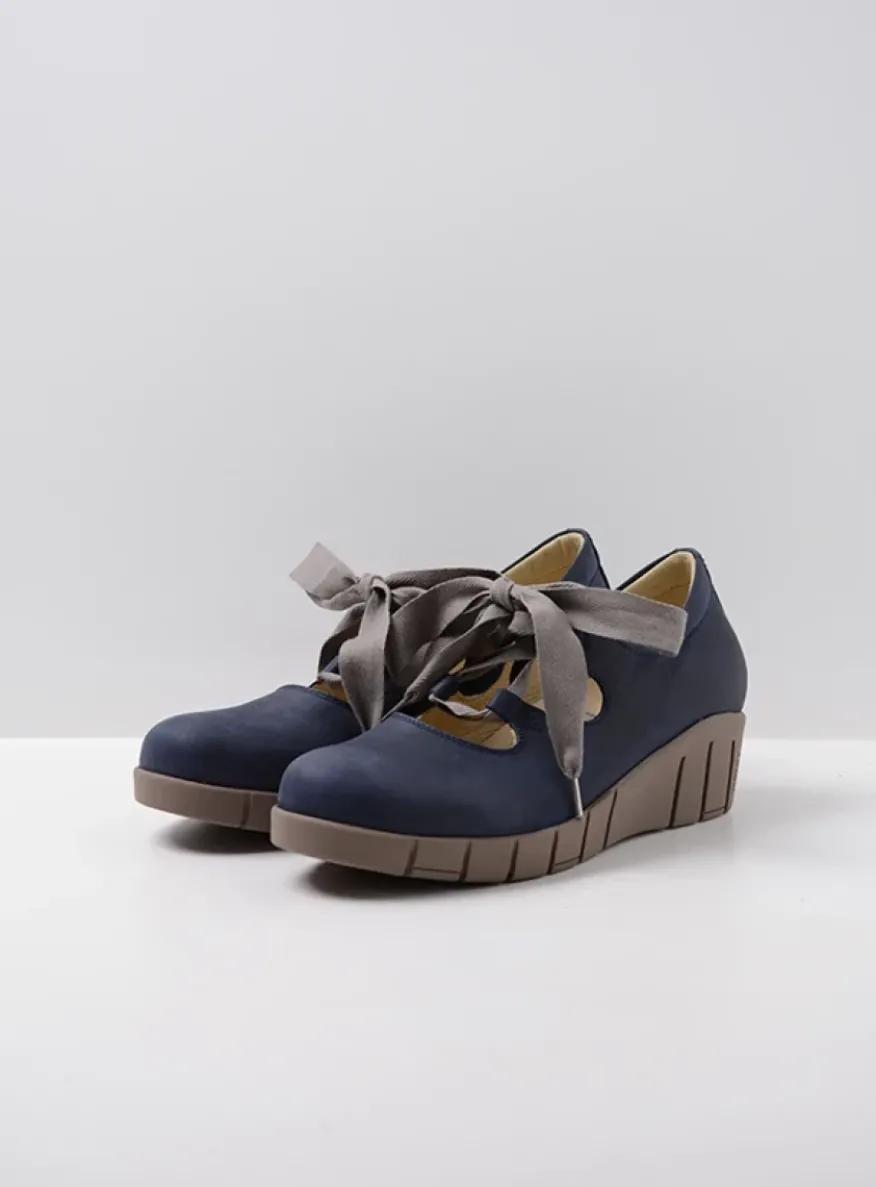 Boston - blauw zomer nubuck