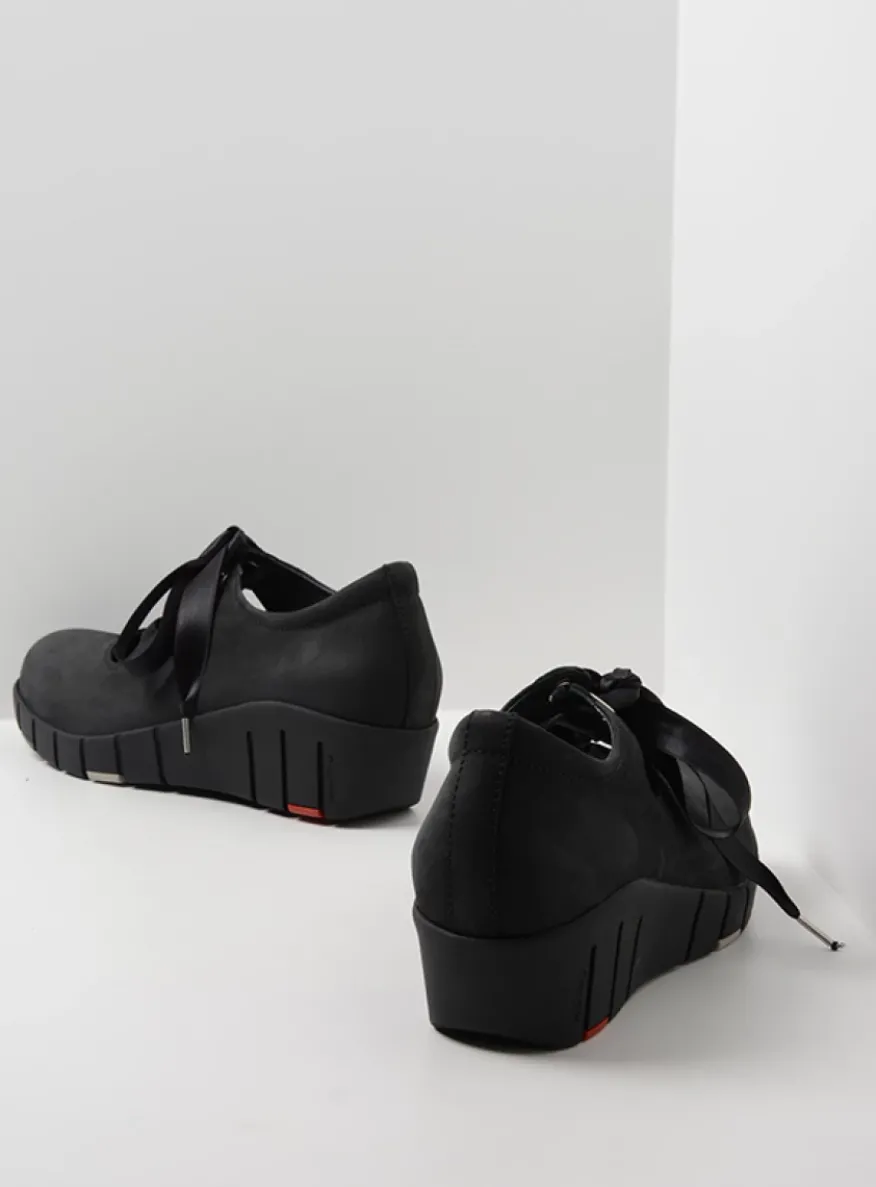 Boston - zwart nubuck