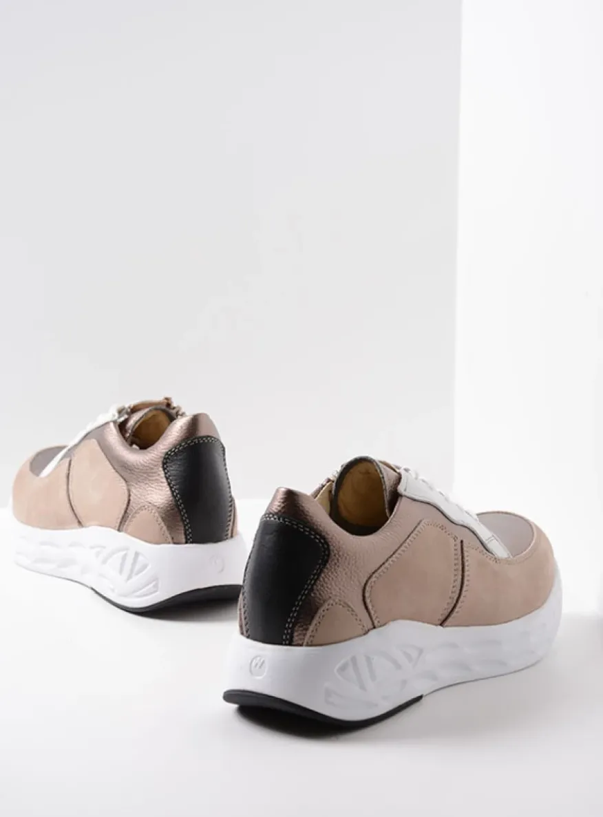 Bounce - safari/brons combi leer