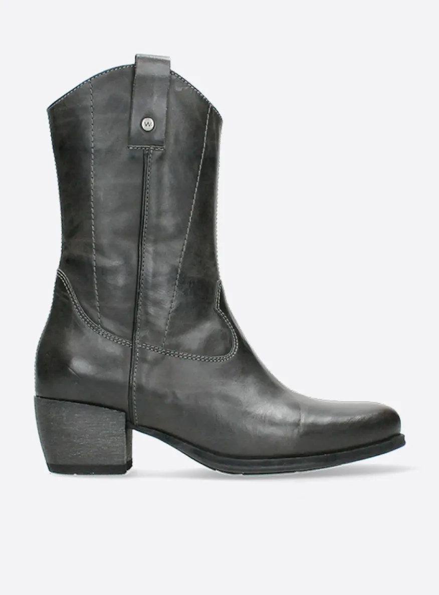 Caprock - antraciet leer