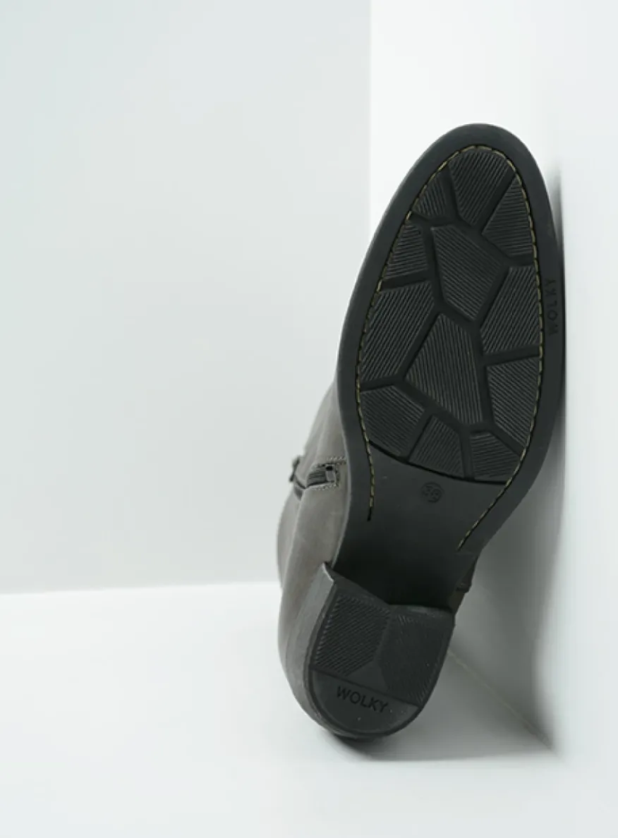 Caprock - antraciet leer