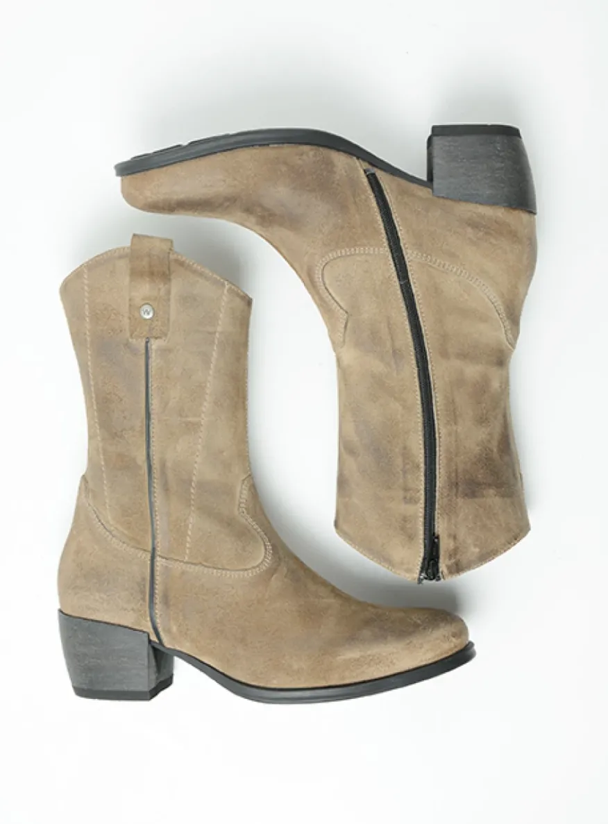 Caprock - taupe suede