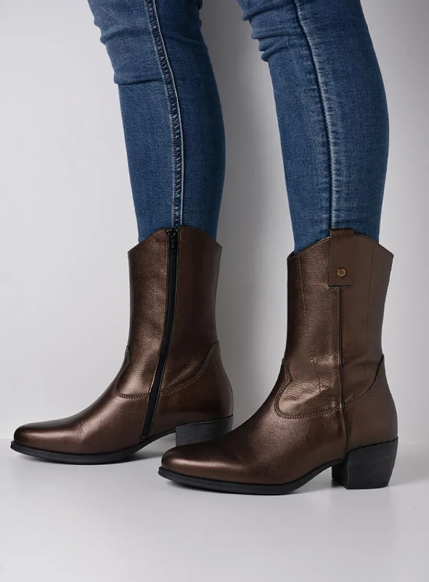 Caprock HV - brons leer