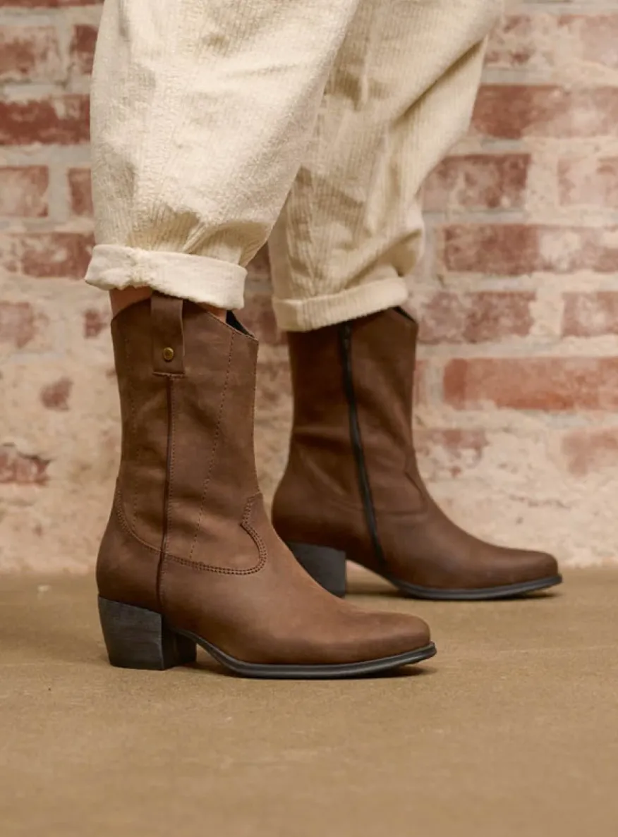Caprock HV - bruin nubuck