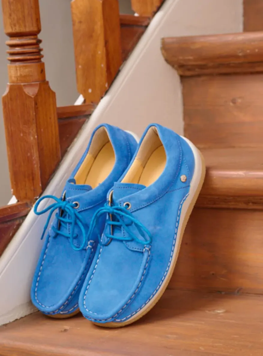 Celebration - hemelsblauw nubuck