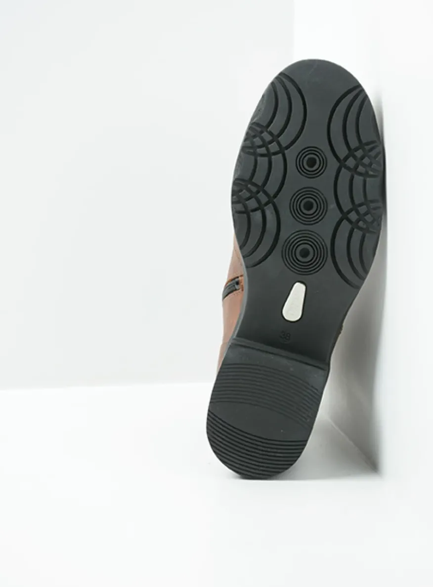 Center XW - cognac leder