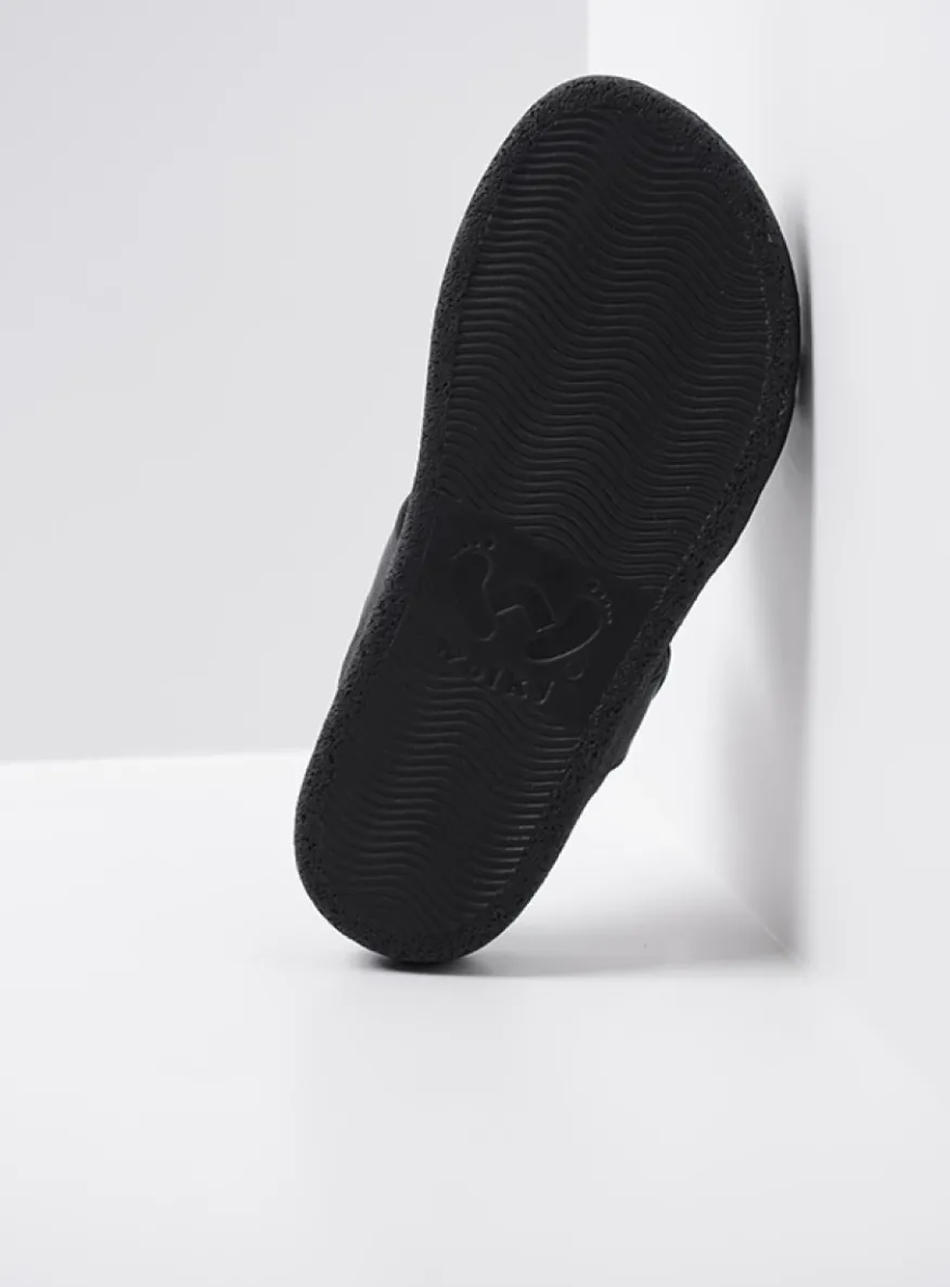 Cirrus - donkerblauw leer