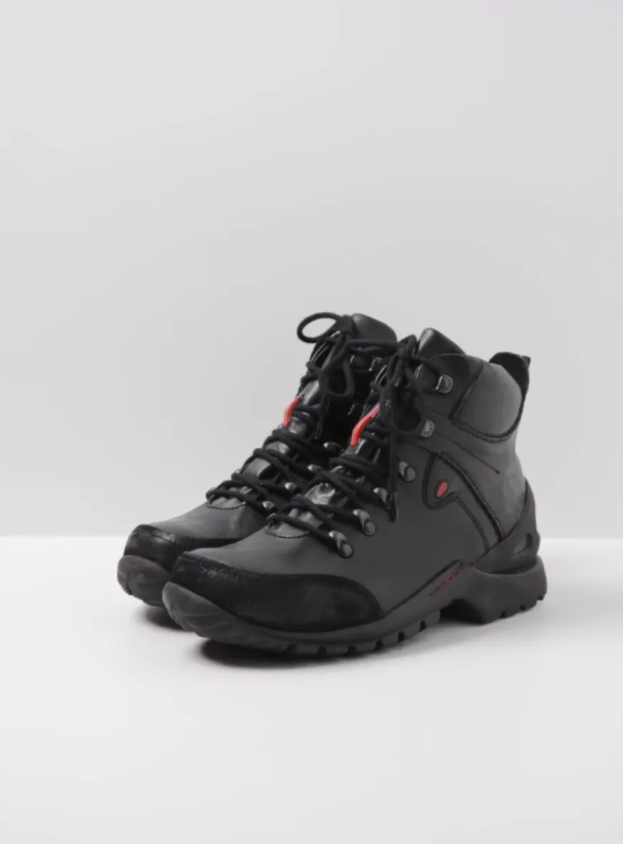 City Tracker WP - zwart leer