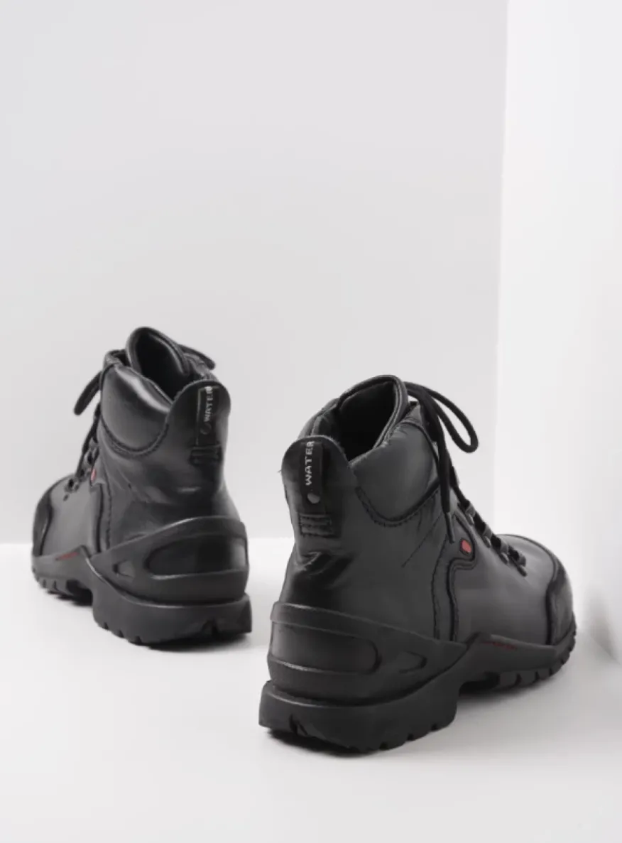 City Tracker WP - zwart leer