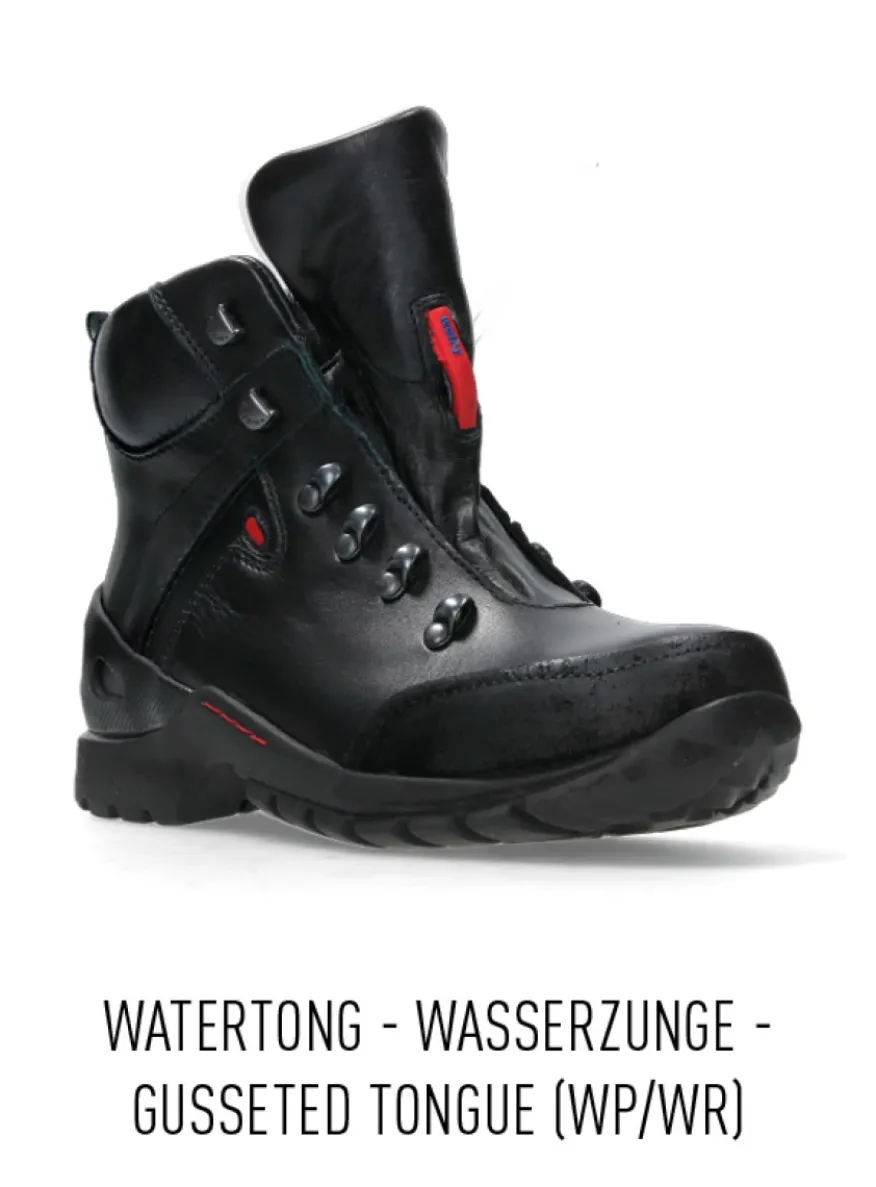 City Tracker WP - zwart leer