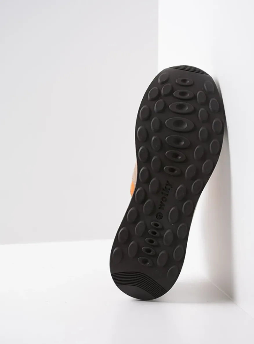 Comrie - beige/safari combi leer