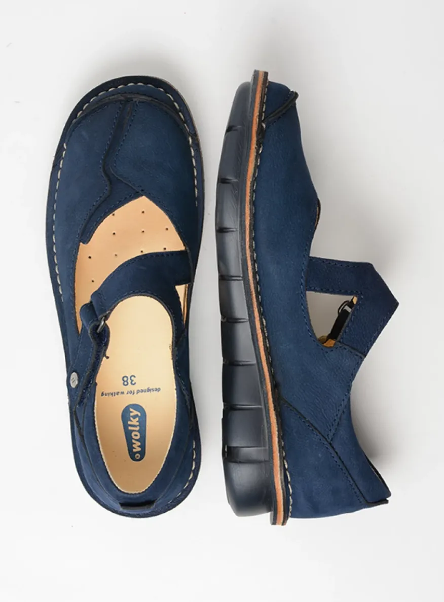 Cordoba - blauw nubuck