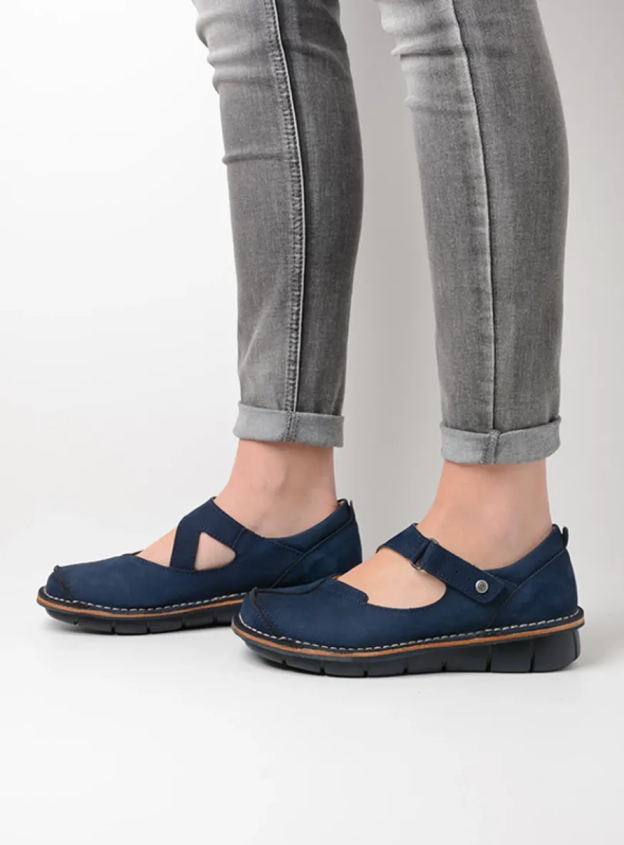 Cordoba - blauw nubuck