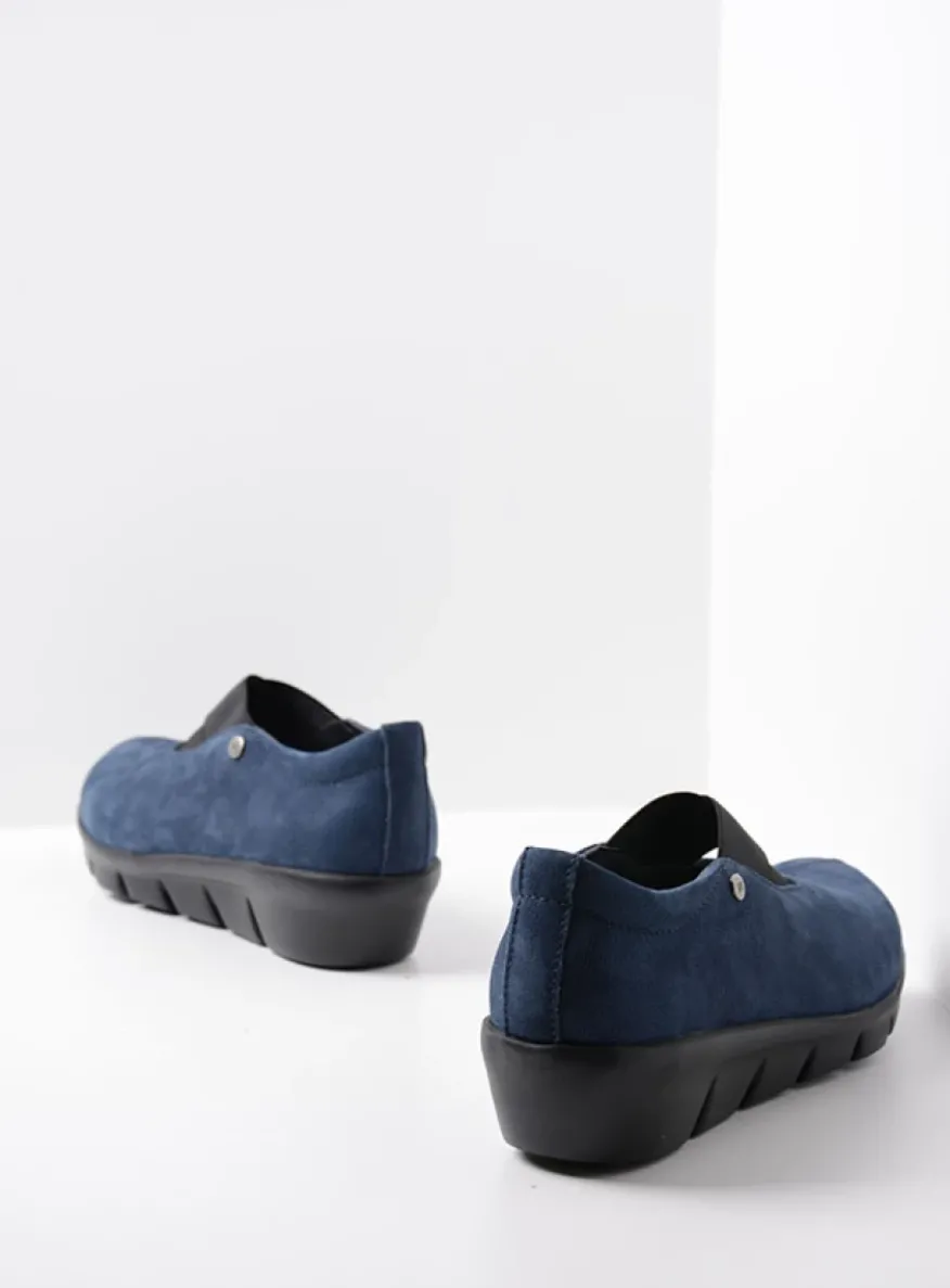 Cursa - blauw nubuck