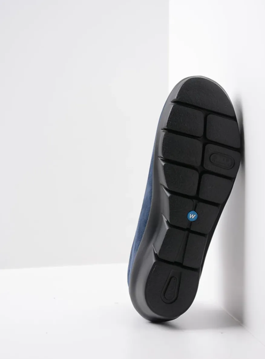 Cursa - blauw nubuck