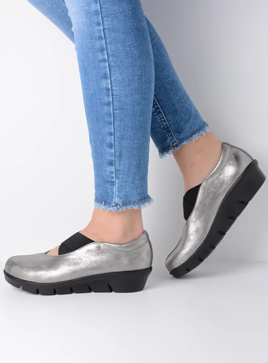 Cursa - grijs metallic nubuck