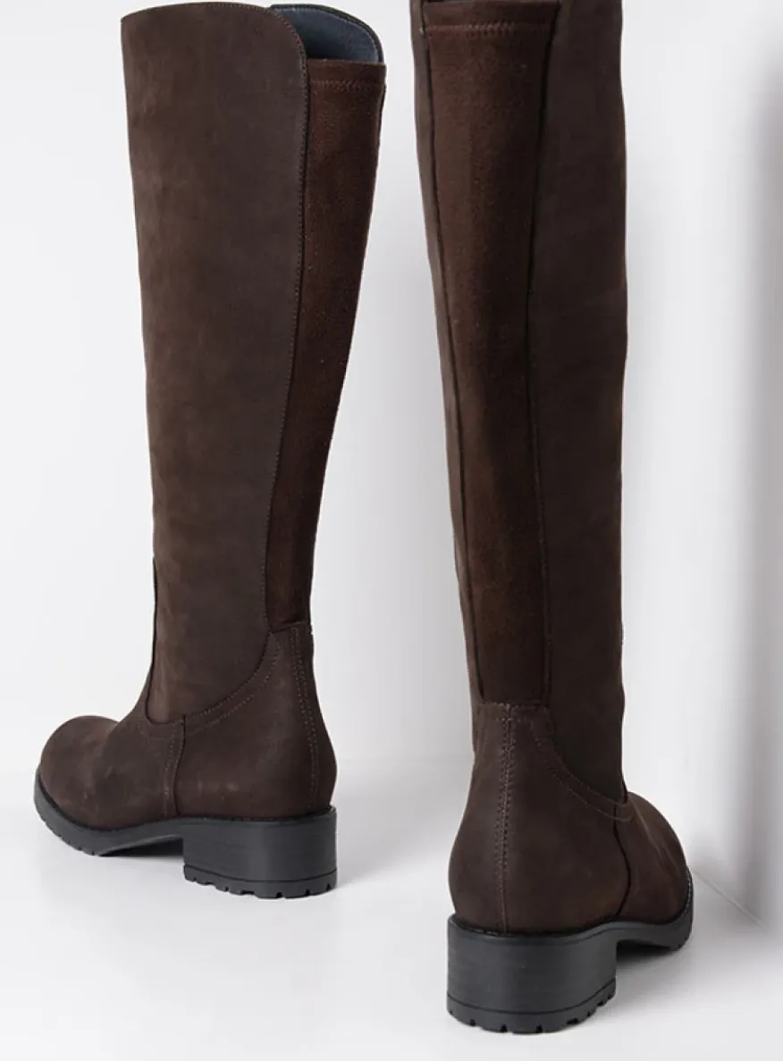 Curtina F2F - bruin nubuck