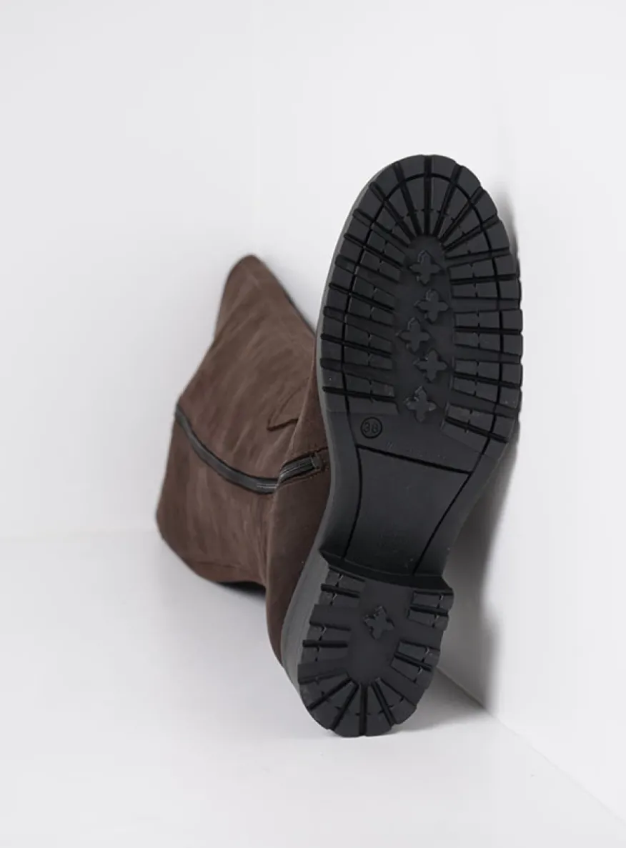 Curtina F2F - bruin nubuck