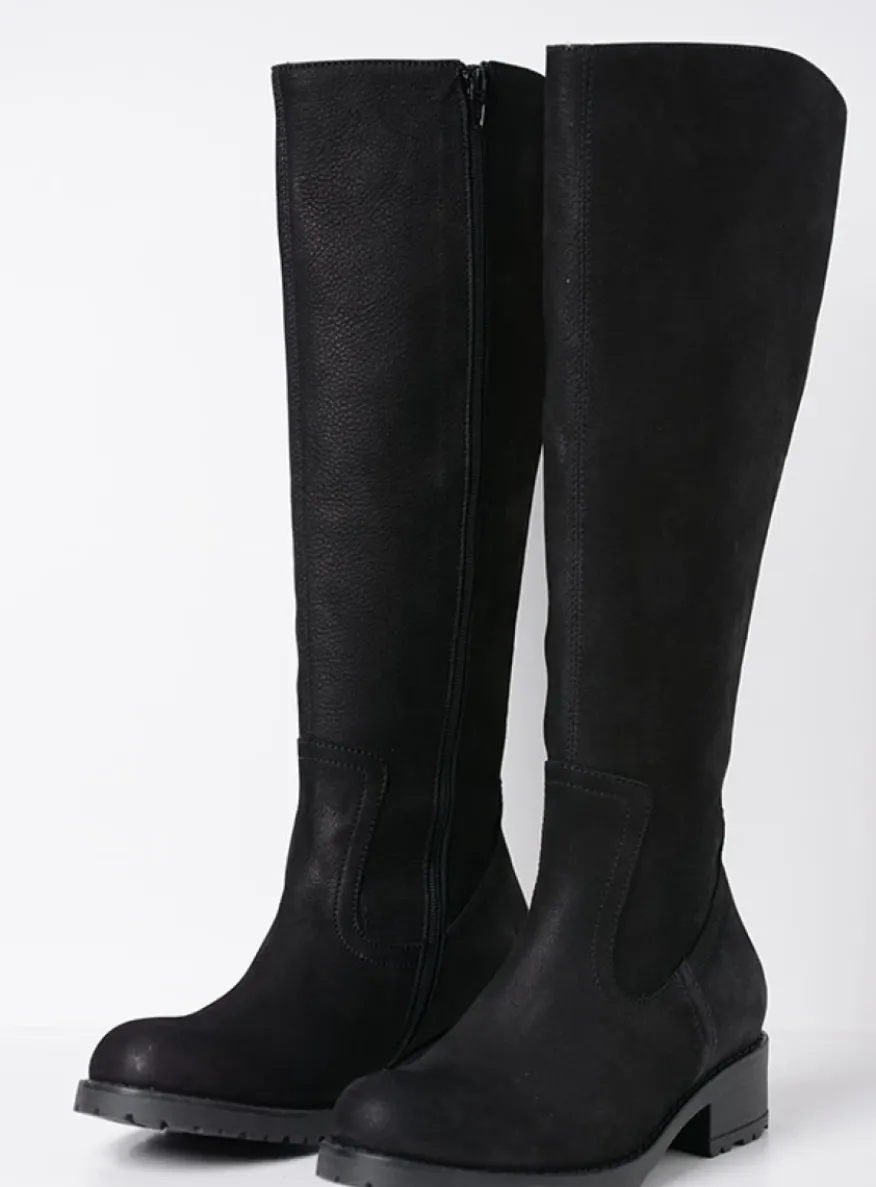 Curtina F2F - zwart nubuck