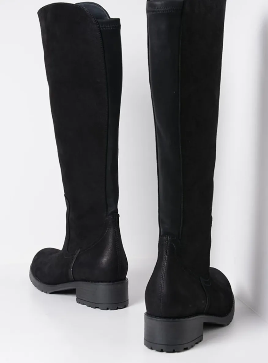 Curtina F2F - zwart nubuck