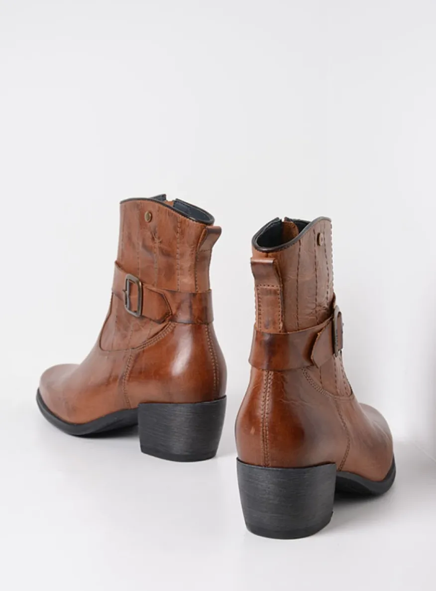 Dexter - cognac leer