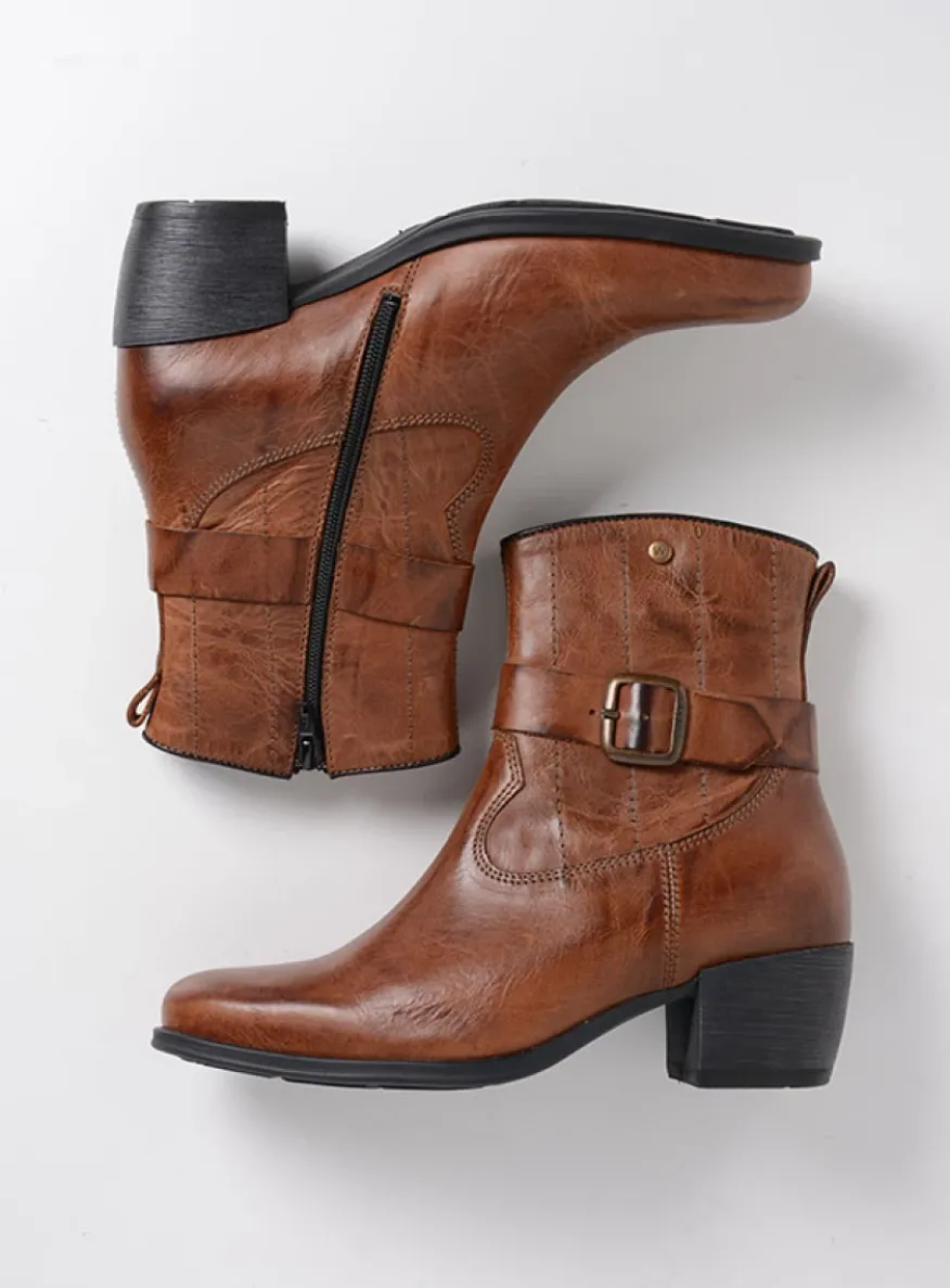 Dexter - cognac leer