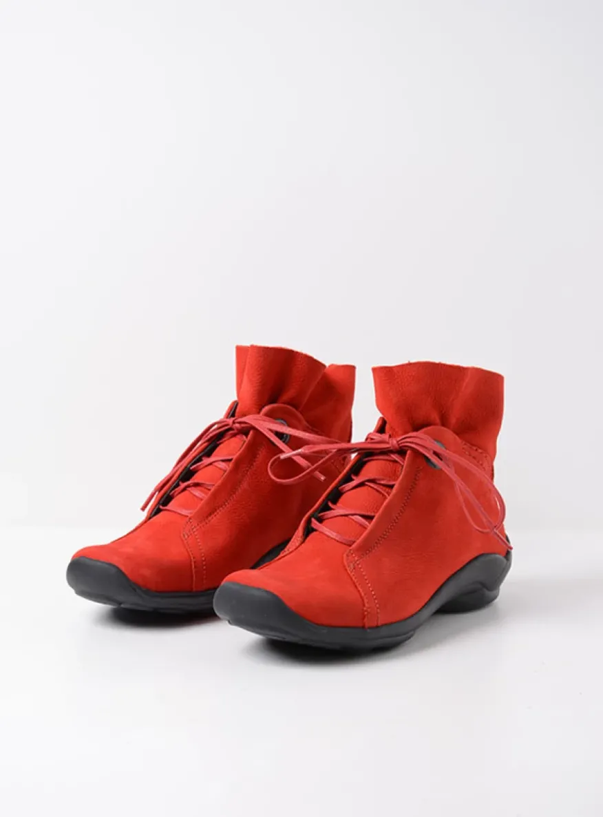 Diana - donkerrood nubuck