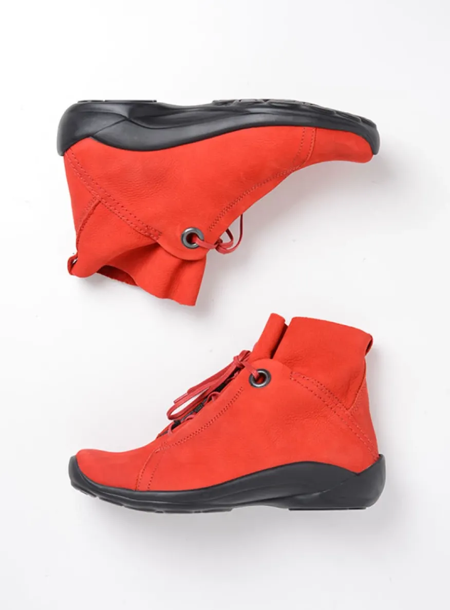 Diana - donkerrood nubuck