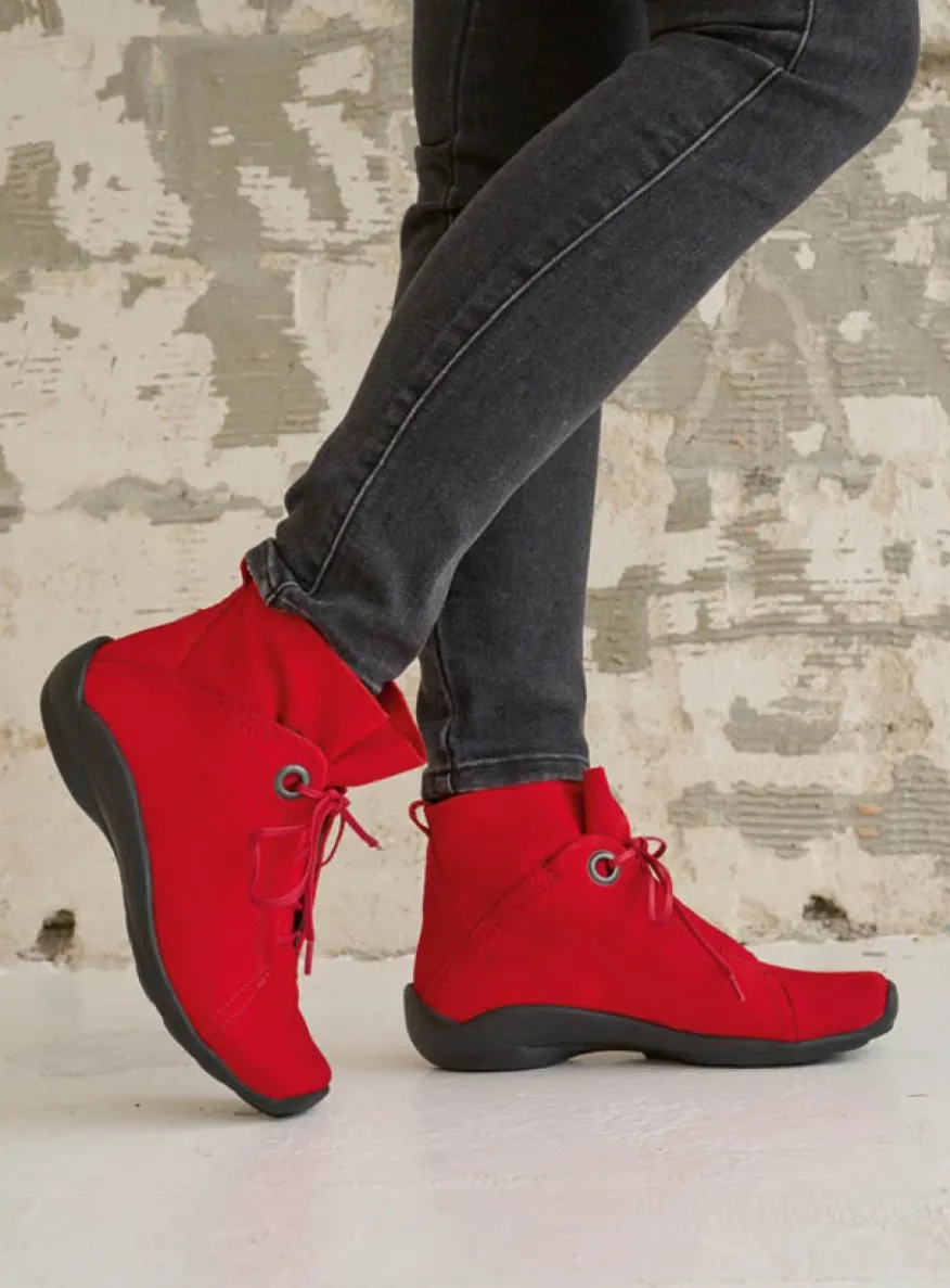 Diana - donkerrood nubuck