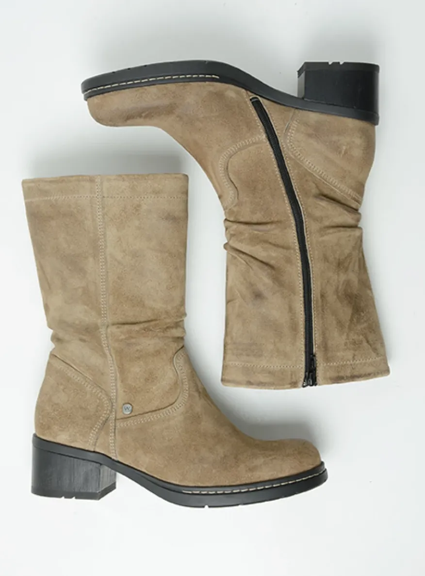 Edmonton - taupe suede