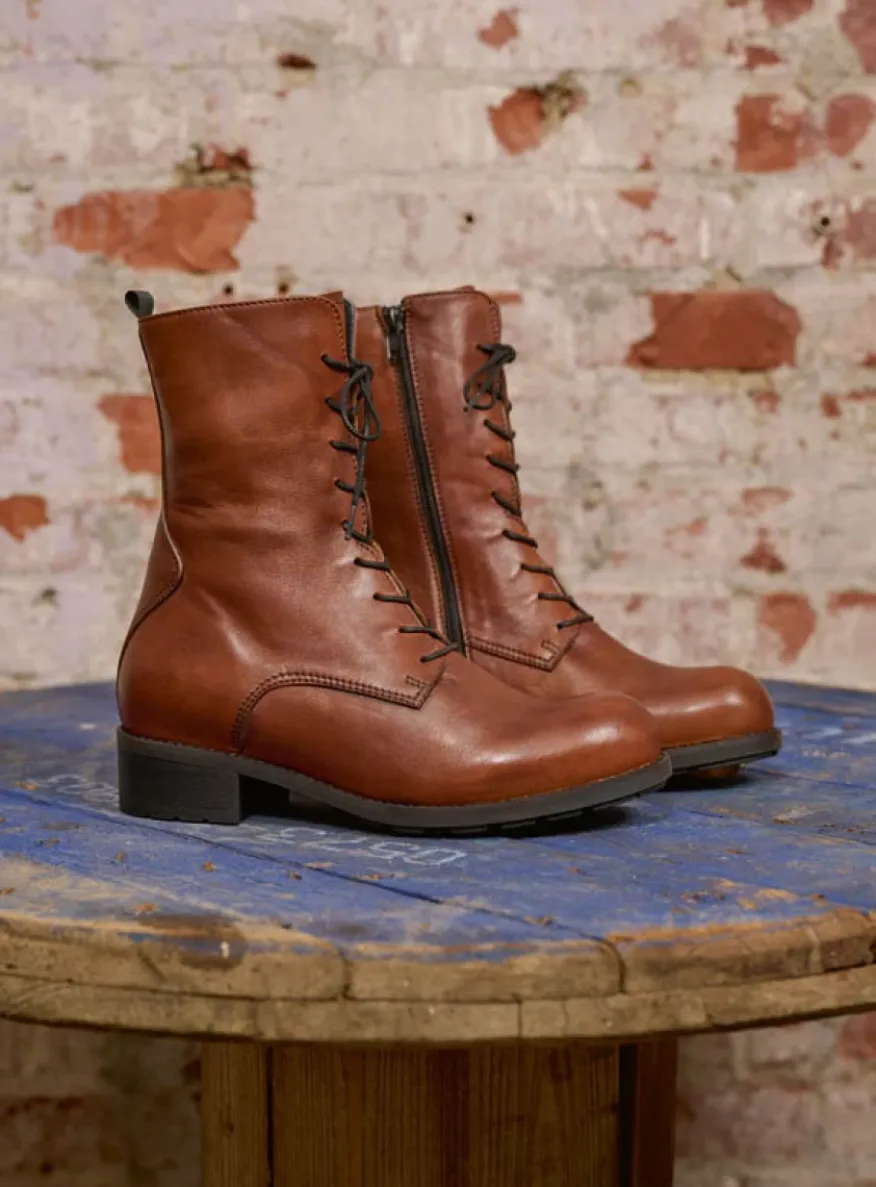 Emery HV - 20430 cognac leer