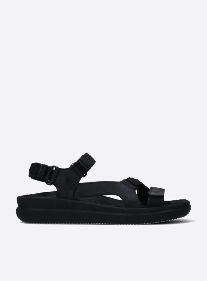 Energy Lady - zwart gevet leer