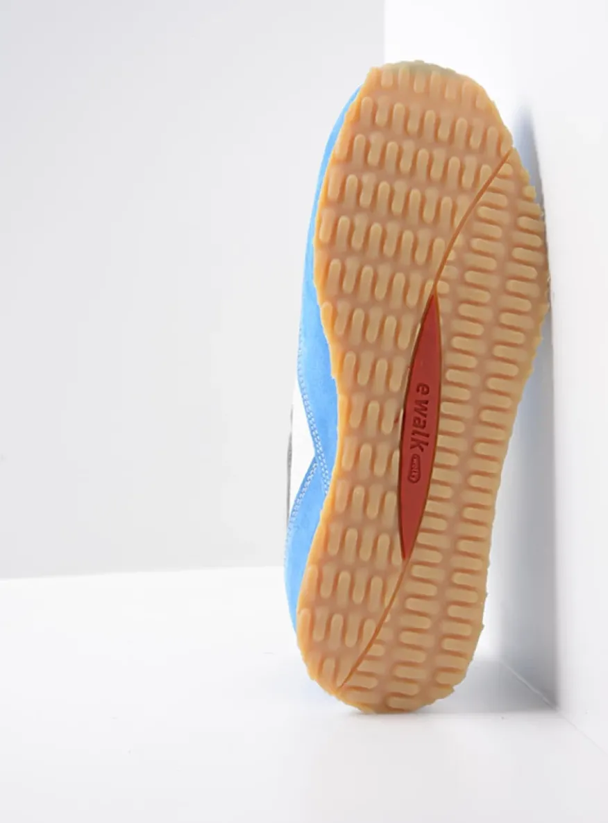 e-Runner - combi wit leer