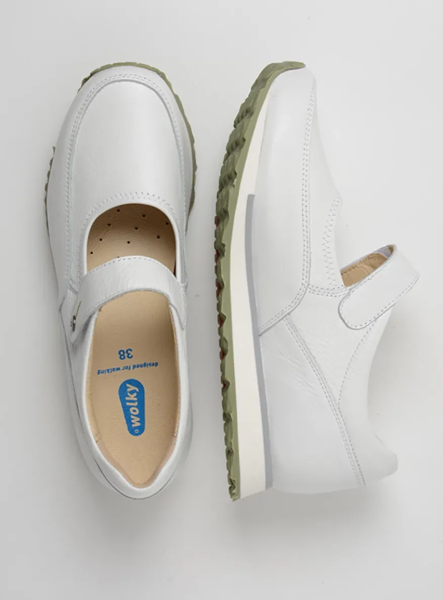 e-Step - wit/lichtgroen leer